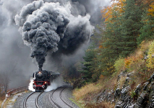 41 018 auf der Schiefen Ebene